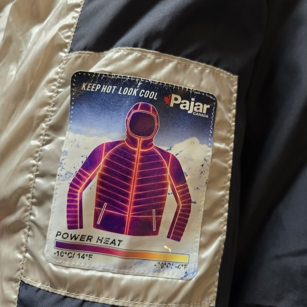 Pajar Pearl White Nevis Puffer Jacket Size XL - Picture 7 of 16